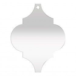 Baza Blank Oglinda Argintie - Ornament Brad - 007 Baza Blank Oglinda Argintie - Ornament Brad - 007