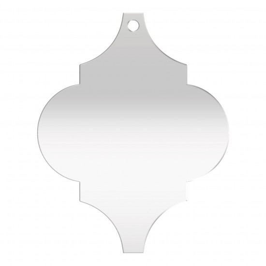 Baza Blank Oglinda Argintie - Ornament Brad - 007
