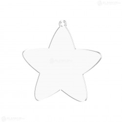 Baza Blank Acril - Stea - S09 - 100x100 mm Baza Blank Acril - Stea - S09 - 100x100 mm