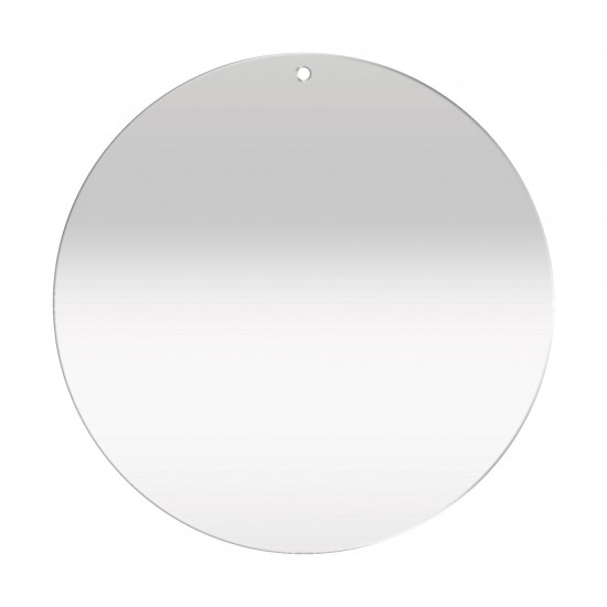 Baza Blank Oglinda Argintie - Glob Rotund Simplu 80mm - G18