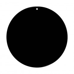 Baza Blank Acril Negru - Glob Rotund Simplu 80mm - G18 Baza Blank Acril Negru - Glob Rotund Simplu 80mm - G18