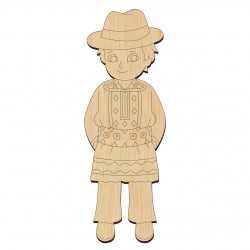 Baza Blank Barbat in Port Popular - Banat - 100x35 mm Baza Blank Barbat in Port Popular - Banat - 100x35 mm