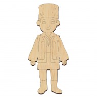 Baza Blank Barbat in Port Popular - Bucovina - 100x45 mm