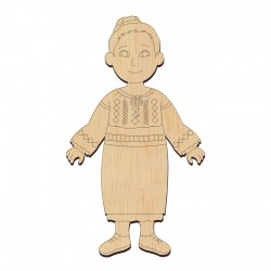 Baza Blank Femeie in Port Popular - Bucovina - 95x55 mm Baza Blank Femeie in Port Popular - Bucovina - 95x55 mm