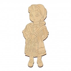 Baza Blank Femeie in Port Popular - Crisana - 95x40 mm Baza Blank Femeie in Port Popular - Crisana - 95x40 mm