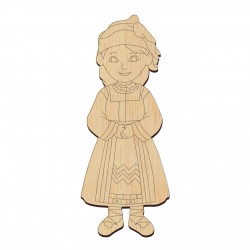 Baza Blank Femeie in Port Popular - Dobrogea - 95x38 mm Baza Blank Femeie in Port Popular - Dobrogea - 95x38 mm