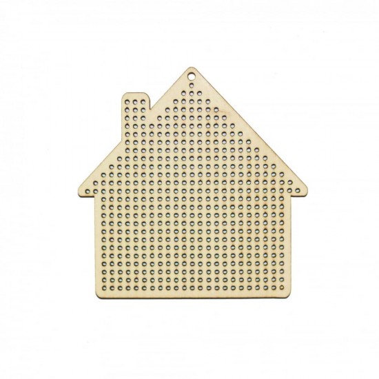 Baza Blank Tip Gherghef - Casuta - gaurele 1.5 mm - C03 - 100x100 mm