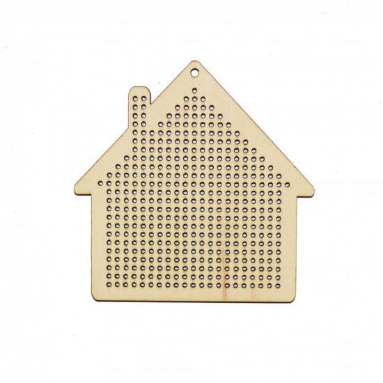 Baza Blank Tip Gherghef - Casuta - gaurele 1.5 mm - C04 - 100x100 mm