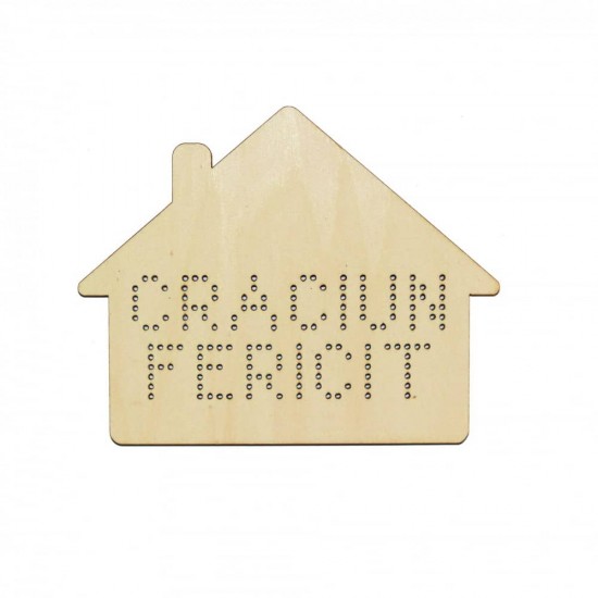 Baza Blank Tip Gherghef - Casuta - gaurele 1.5 mm - C06 - 150x120 mm