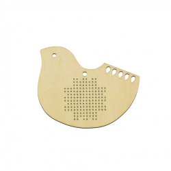 Baza Blank Tip Gherghef - Pasare - gaurele 1 mm - B01 - 100X80 mm Baza Blank Tip Gherghef - Pasare - gaurele 1 mm - B01 - 100X80 mm