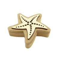 Cutie blank pentru Mot - Stea de Mare - 11.5x11.5 cm