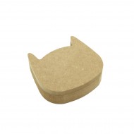 Cutie blank pentru Mot - Liliac - 9x8.5 cm