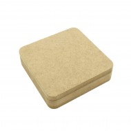 Cutie blank pentru Mot - Patrat Colturi Rotunjite - 10x10 cm