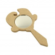 Oglinda blank pentru Mot -18X10.5x0.6 cm -  Bebelus