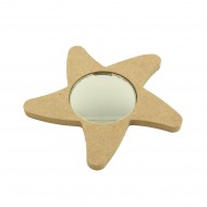 Oglinda blank pentru Mot - 13.5x13.5x0.6 cm - Stea de Mare