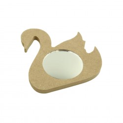 Oglinda blank pentru Mot - 13x12x0.6 cm - Lebada Oglinda blank pentru Mot - 13x12x0.6 cm - Lebada