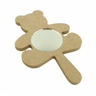 Oglinda blank pentru Mot - 19x12x0.6 cm - Silueta Urs