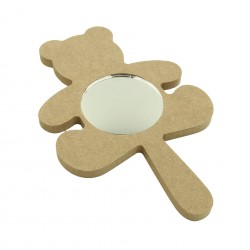 Oglinda blank pentru Mot - 19x12x0.6 cm - Silueta Urs Oglinda blank pentru Mot - 19x12x0.6 cm - Silueta Urs