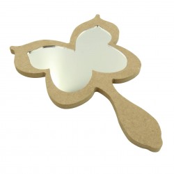 Oglinda Blank pentru Gatitul Miresei - 21x15x0.6 cm - Fluture Oglinda Blank pentru Gatitul Miresei - 21x15x0.6 cm - Fluture