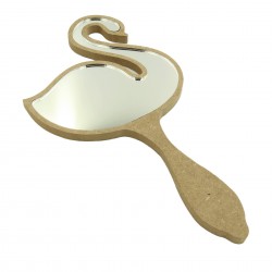 Oglinda Blank pentru Gatitul Miresei - 24x12.5x0.6 cm - Lebada Oglinda Blank pentru Gatitul Miresei - 24x12.5x0.6 cm - Lebada