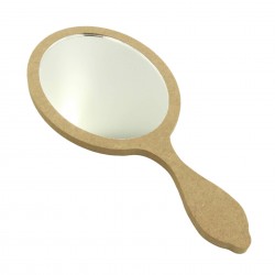 Oglinda Blank pentru Gatitul Miresei - 25x12x0.6 cm - Ovala Oglinda Blank pentru Gatitul Miresei - 25x12x0.6 cm - Ovala