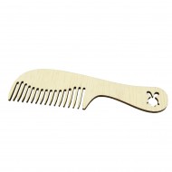 Pieptene pentru Mot - Blank - Baby Iepuras - 16x4.5cm