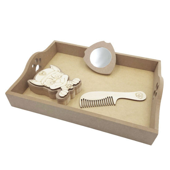 Set Blank pentru Mot - Tematica Catelus Politist - 4 Piese