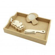 Set Blank pentru Mot - Tematica Lady Pitic - 4 Piese