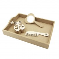 Set Blank pentru Mot - Tematica Balerina - 4 Piese