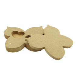 Cutie Verighete Fluture Royal Blank