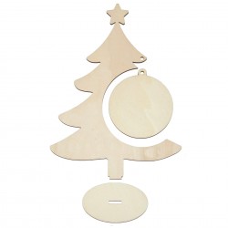 Ornament Blank Brad cu spatiu Glob Ornament Blank Brad cu spatiu Glob