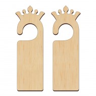 Door Hanger - Placute Usa - Door Tag - Agatatori Usa - Coronita - Set 2 Bucati Blank