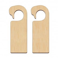Door Hanger - Placute Usa - Door Tag - Agatatori Usa - Lebada - Set 2 Bucati Blank