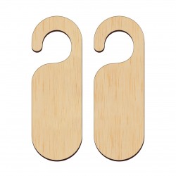 Door Hanger - Placute Usa - Door Tag - Agatatori Usa - Rotunjite - Set 2 Bucati Blank