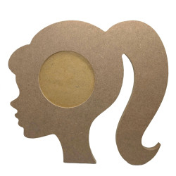 Rama Foto Blank - Model Cap Papusa - 20x18.5 CM