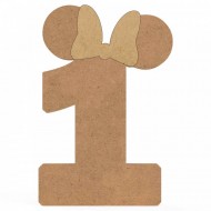 Blank Cifra Unu cu Urechi si Funda - 40x27x1.8 cm