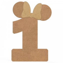 Blank Cifra Unu cu Urechi si Funda - 40x27x1.8 cm