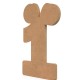 Blank Cifra Unu cu Urechi si Funda - 40x27x1.8 cm