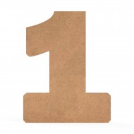 Blank Cifra Unu - Mot - 35x27.5x1.8 cm