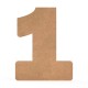 Blank Cifra Unu - Mot - 35x27.5x1.8 cm