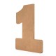 Blank Cifra Unu - Mot - 35x27.5x1.8 cm