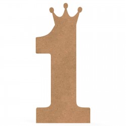 Blank Cifra Unu Coronita -  50x23x1.8 cm