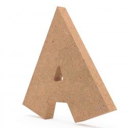 Litera MDF Blank - Inaltime 18 cm - GRBLD
