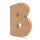 Litera MDF Blank - Inaltime 18 cm - GRBLD