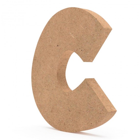 Litera MDF Blank - Inaltime 18 cm - GRBLD