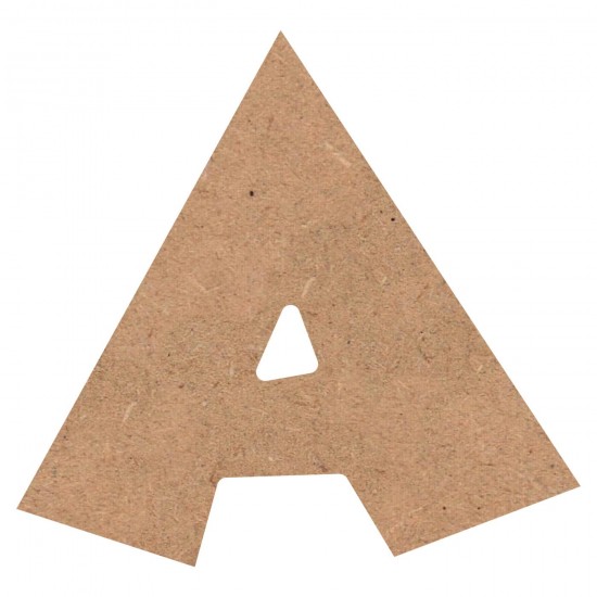Litera MDF Blank - Inaltime 18 cm - GRBLD