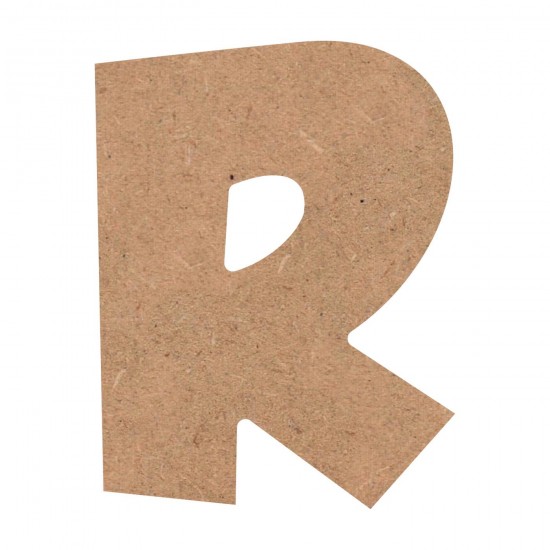 Litera MDF Blank - Inaltime 18 cm - GRBLD