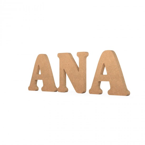 Litera MDF Blank - Inaltime 18cm