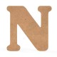 Litera MDF Blank - Inaltime 18cm