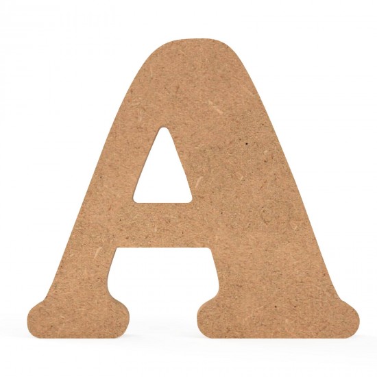 Litera MDF Blank - Inaltime 18cm